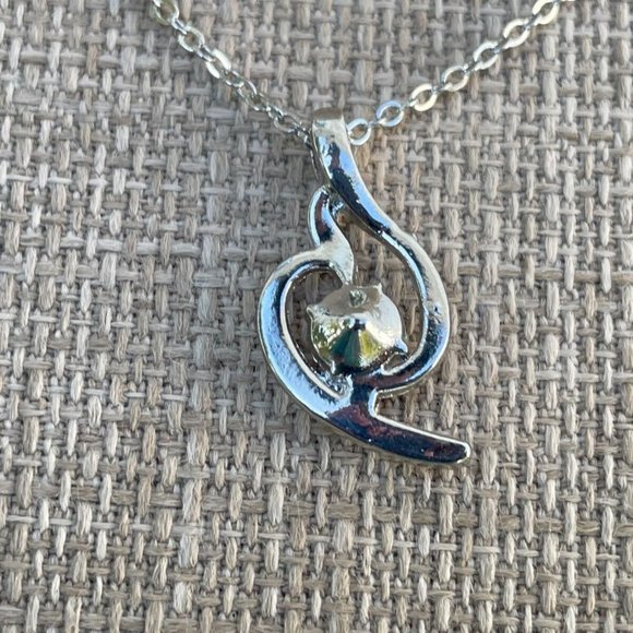 Women Necklace Fashion Jewelry Faux Pink Stone Pendant Chain - Picture 7 of 12